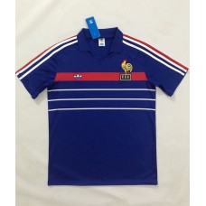 France 1984 EuroCup Home Blue Soccer Jersey